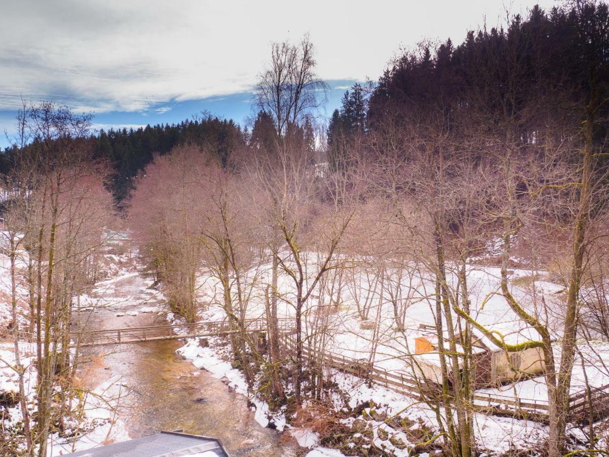 Апартаменты Haus Am Fluss Байрсброн Экстерьер фото